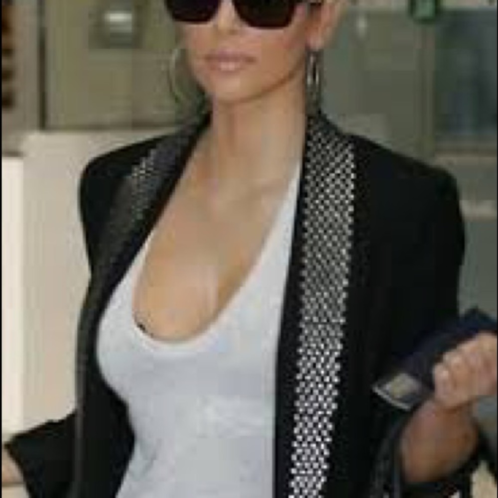 Zara studded blazer - Kim Kardashian Size S